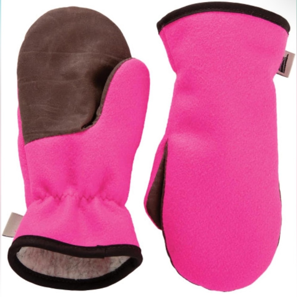 Stormy Kromer The Kids Mitts Size Large Winter Snow Gloves with Sherpa Lining